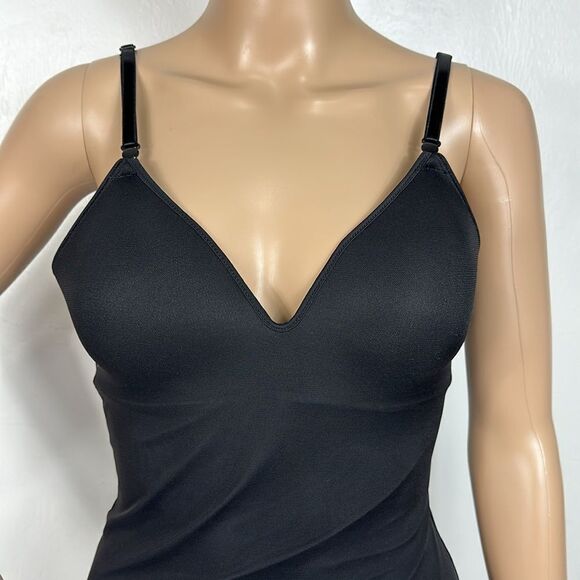 Barely There Seamless Shapewear Slip In Black Size M - Picture 2 of 7